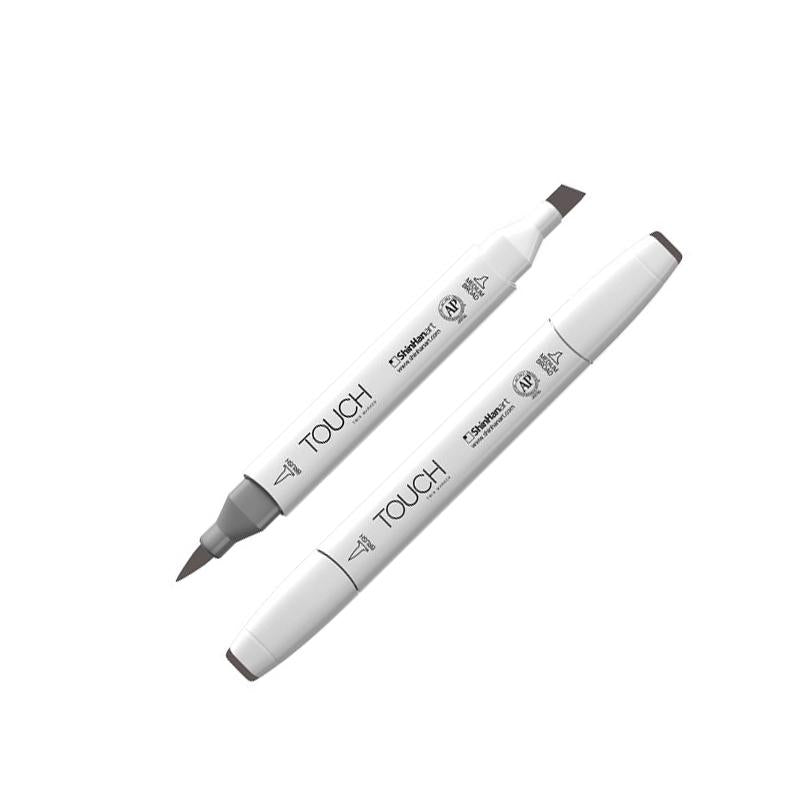 TOUCH Twin Brush Marker WG8 Warm Gray