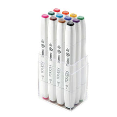TOUCH Twin Brush Marker 12pc Basic