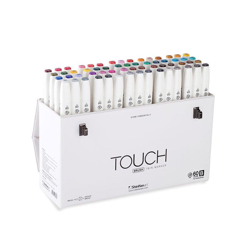 ShinHan Art TOUCH TWIN Marker Pen single (204 colors) – Choose
