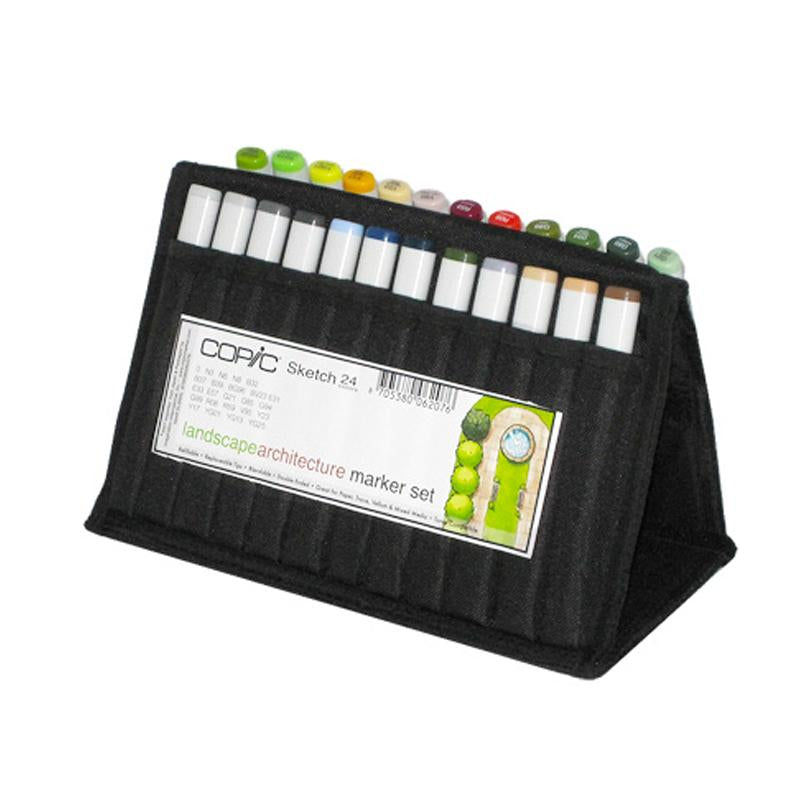 COPIC Sketch Marker 24pc Wallet Landscape Architecture