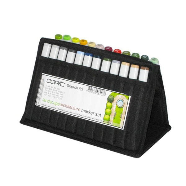 COPIC Sketch Marker 24pc Wallet Landscape Architecture