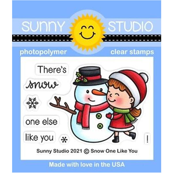 Sunny Studio Clear Stamps Snow One Like You