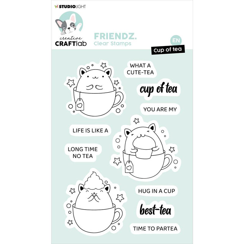 Studio Light Clear Stamps Cup Of Tea