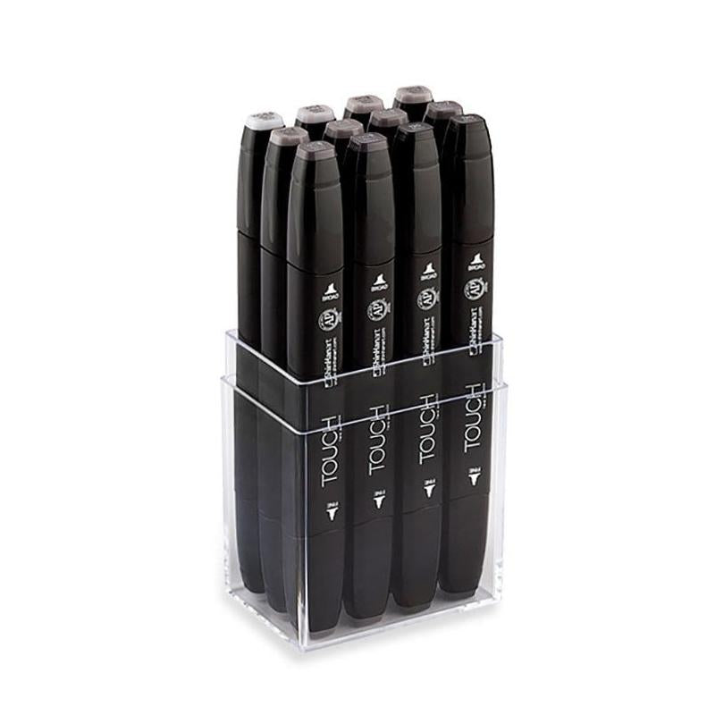 TOUCH Twin Marker 12pc Warm Gray