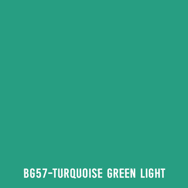 TOUCH Twin Marker BG57 Turquoise Green Light