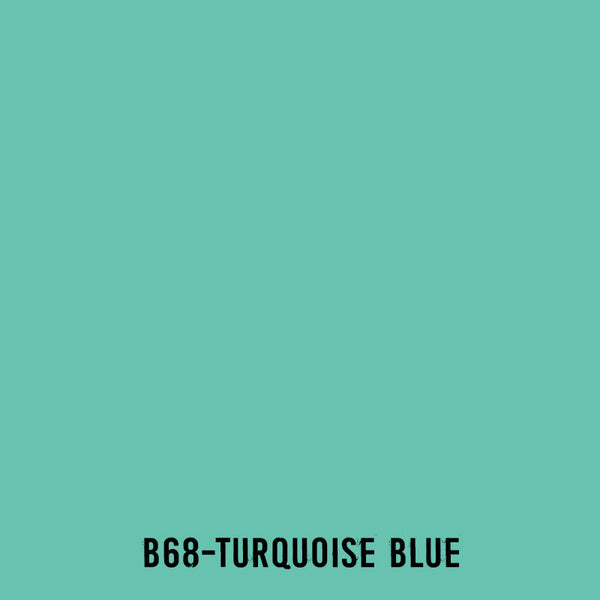 TOUCH Twin Marker B68 Turquoise Blue