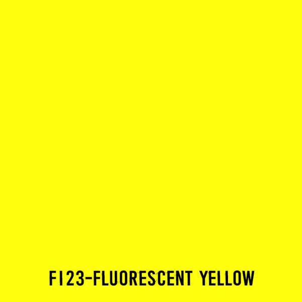 TOUCH Twin Marker F123 Fluorescent Yellow