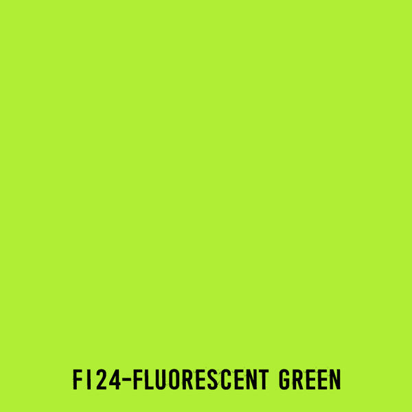 TOUCH Twin Marker F124 Fluorescent Green