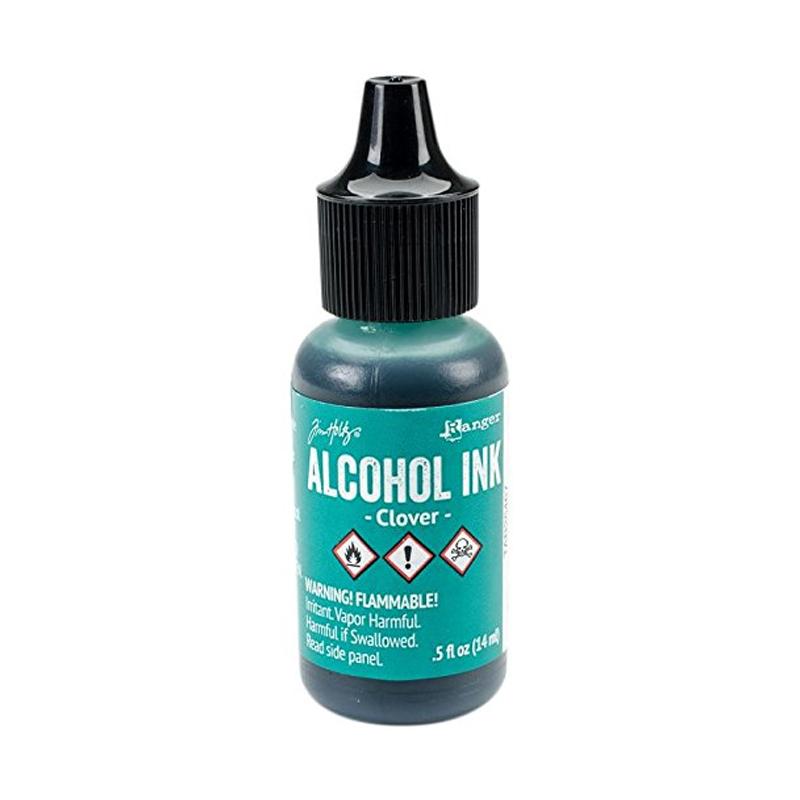 Tim Holtz Alcohol Ink Clover