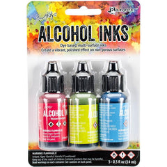 Tim Holtz Alcohol Ink 3pc Dockside Picnic