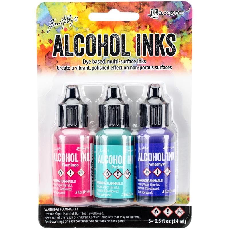 Tim Holtz Alcohol Ink 3pc Beach Deco