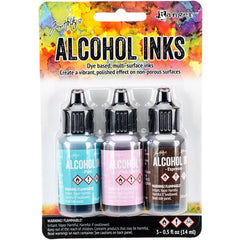 Tim Holtz Alcohol Ink 3pc Retro Cafe