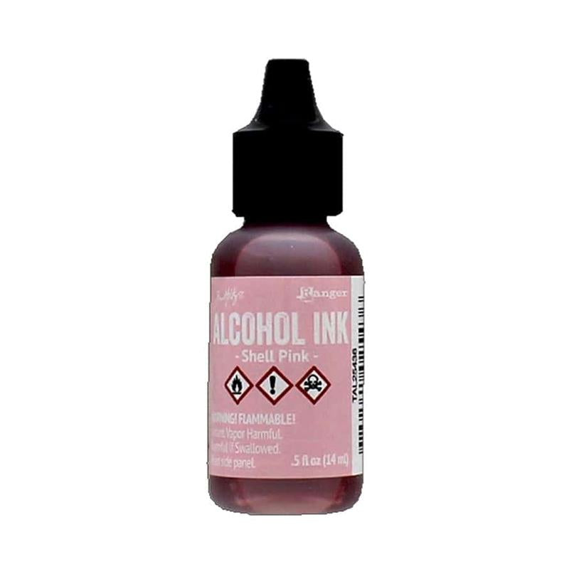 Tim Holtz Alcohol Ink Shell Pink