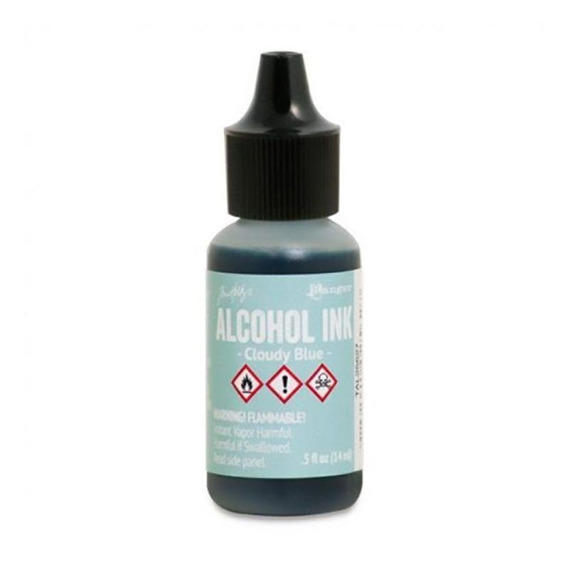 Tim Holtz Alcohol Ink Cloudy Blue