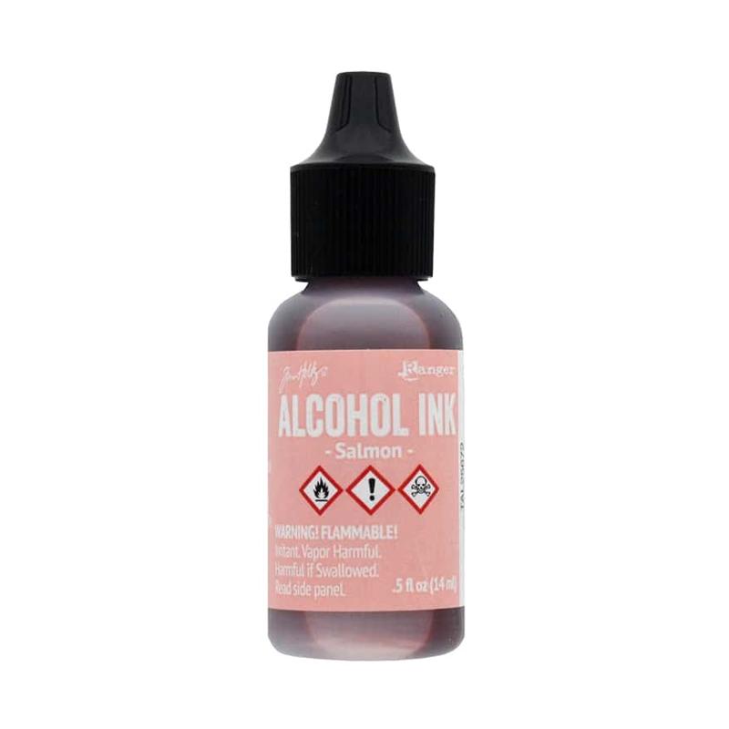 Tim Holtz Alcohol Ink Salmon