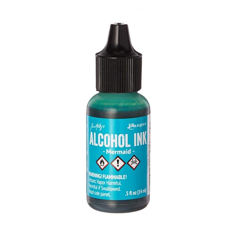 Tim Holtz Alcohol Ink Mermaid