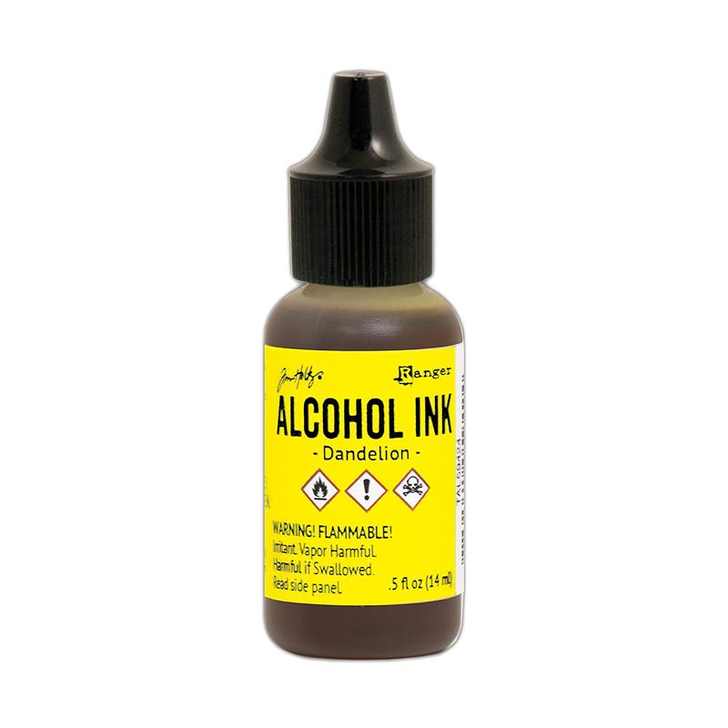 Tim Holtz Alcohol Ink Dandelion