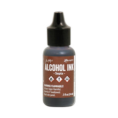 Tim Holtz Alcohol Ink Sepia