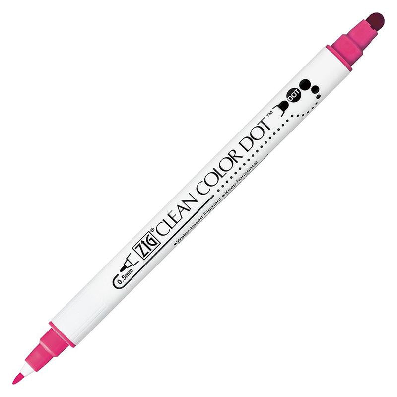 Zig Clean Color Dot Marker 25 Pink