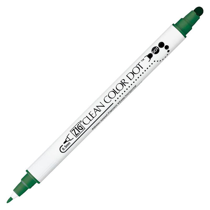Zig Clean Color Dot Marker 040 Green