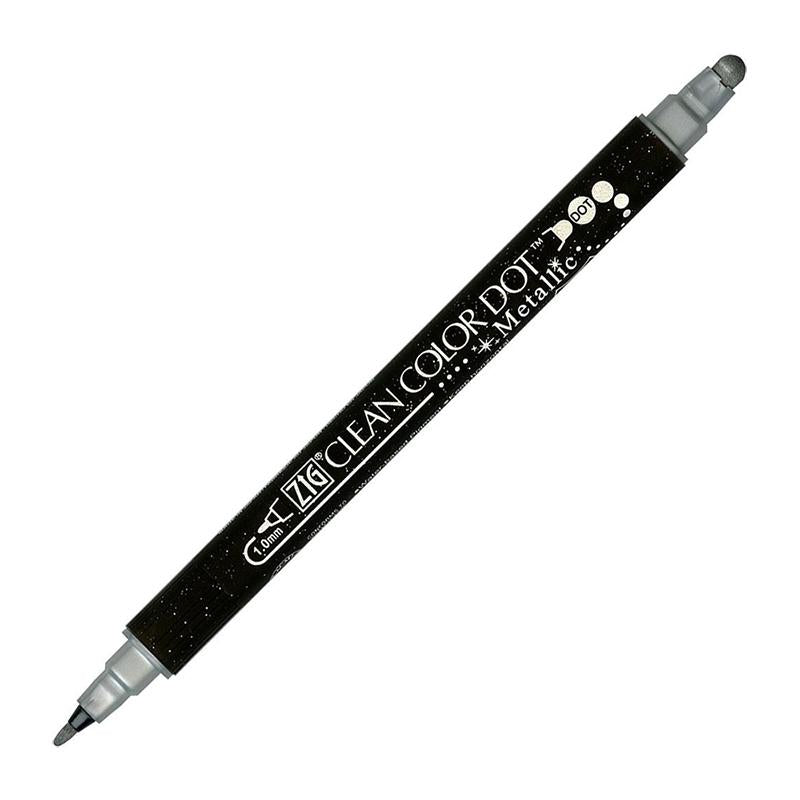 Zig Clean Color Dot Marker 102 Silver