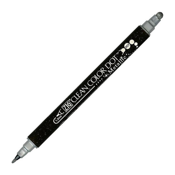 Zig Clean Color Dot Marker 102 Silver
