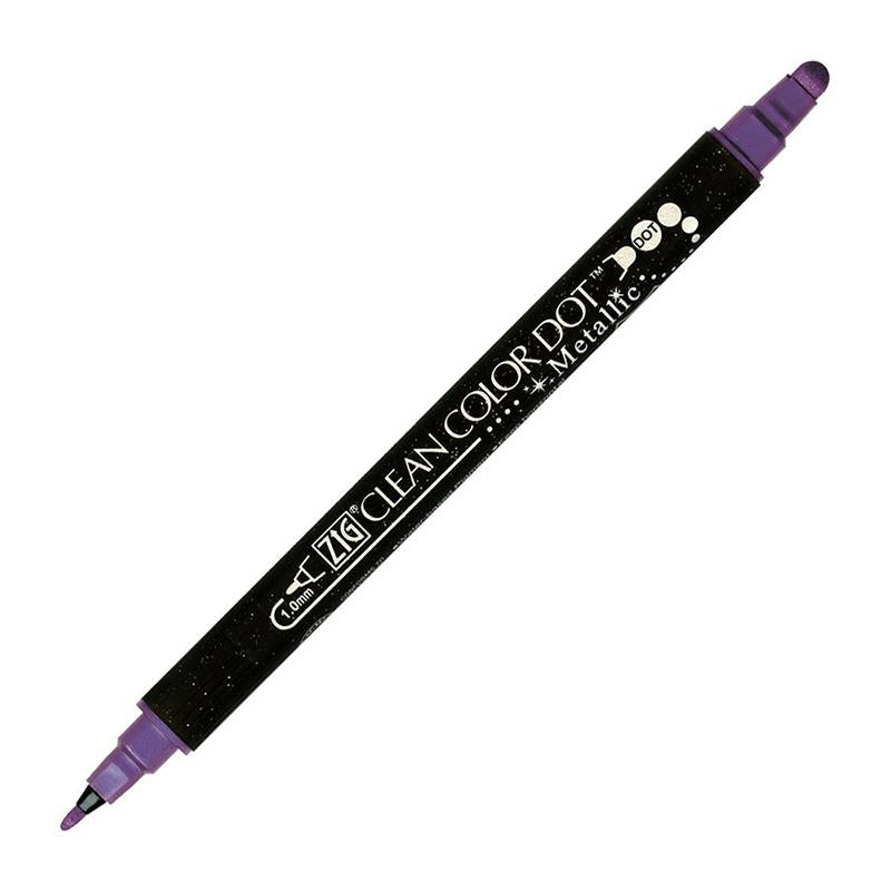 Zig Clean Color Dot Marker 124 Metallic Violet