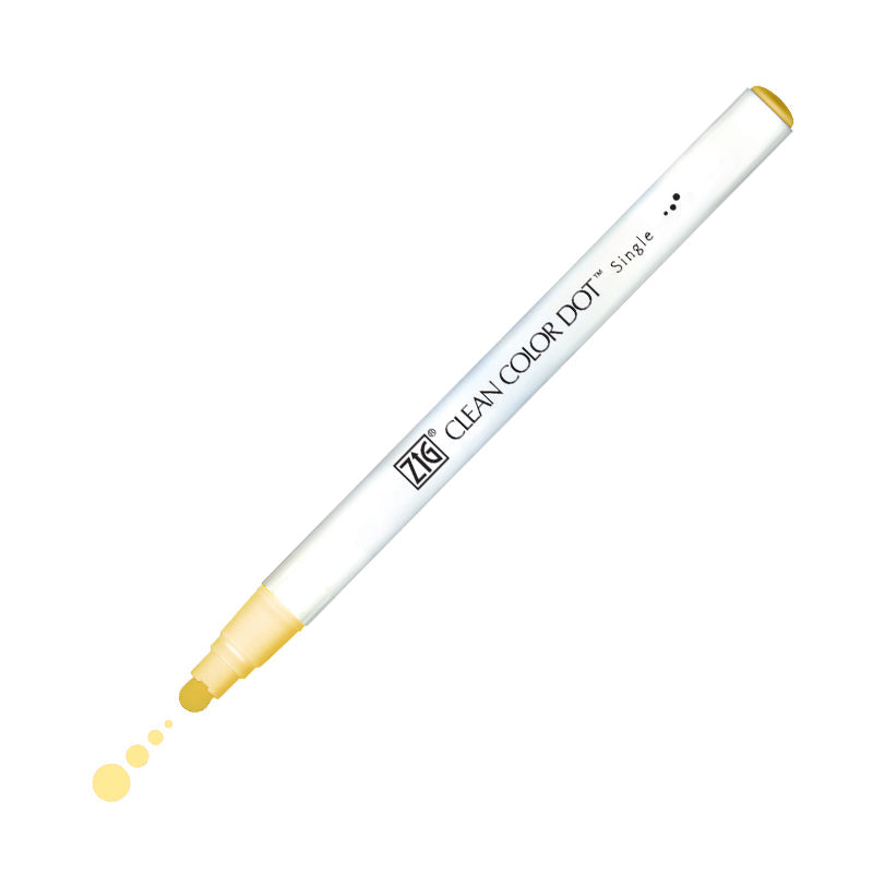 Zig Clean Color Dot Single Marker 502 Butter