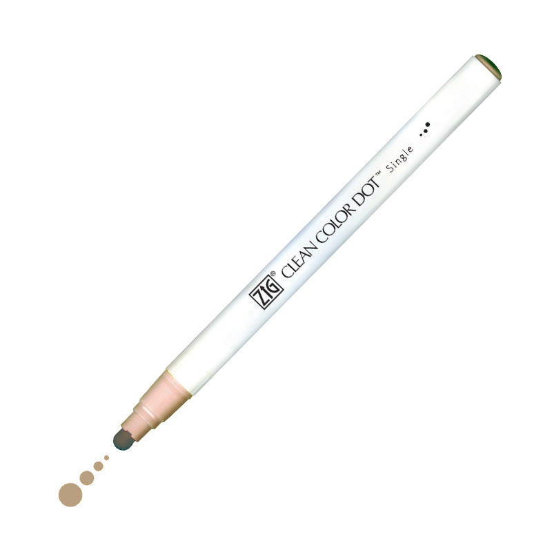 Zig Clean Color Dot Single Marker 602 Oatmeal