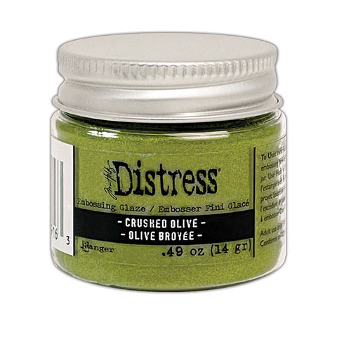 Tim Holtz Distress Embossing Glaze Crushed Olive