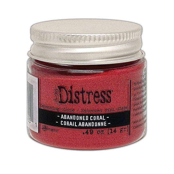 Tim Holtz Distress Embossing Glaze Abandoned Coral