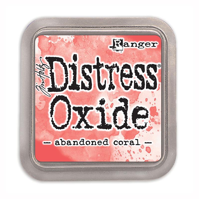 Tim Holtz Distress Oxide Pad Abandoned Coral