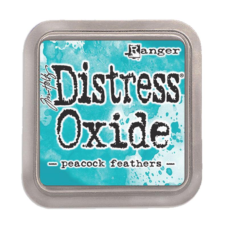 Tim Holtz Distress Oxide Pad Peacock Feathers