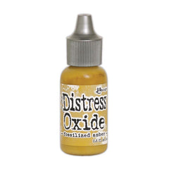 Tim Holtz Distress Oxide Reinker Fossilized Amber