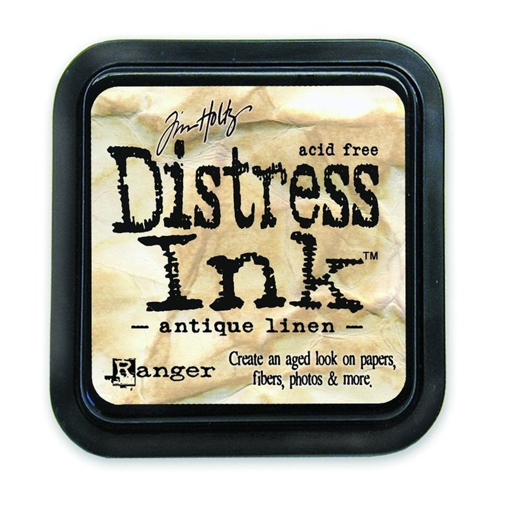 Tim Holtz Distress Ink Pad Antique Linen – MarkerPOP