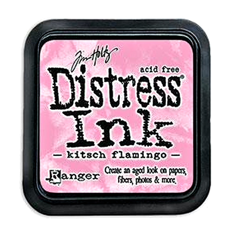 Tim Holtz Distress Ink Pad Kitsch Flamingo