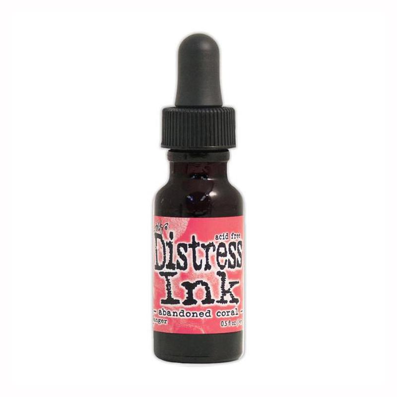 Tim Holtz Distress Reinker Abandoned Coral