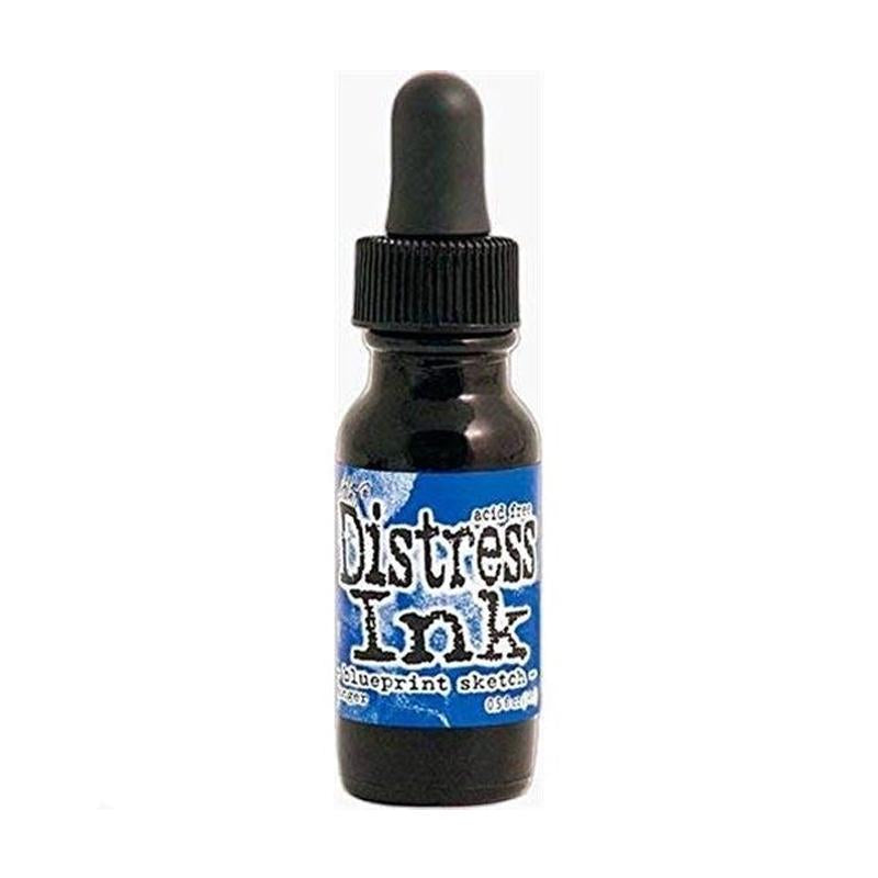 Tim Holtz Distress Reinker Blueprint Sketch