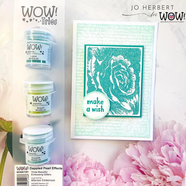 WOW! Embossing Powder 3pc Dappled Pearl Effects