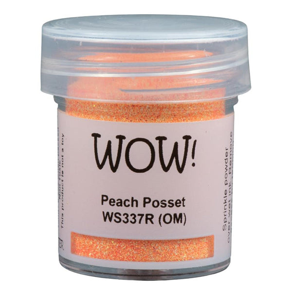 WOW! Embossing Glitter Peach Posset